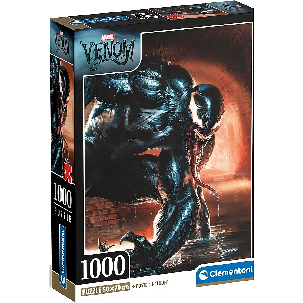 Clementoni Puzzle Marvel, Venom - 1000 Teile