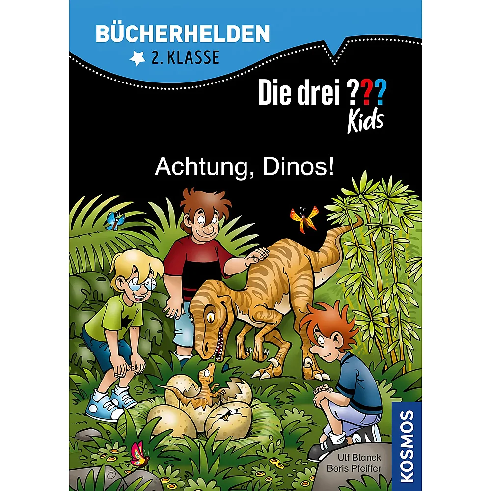 Kosmos Die drei  Achtung, Dinos B�cherhelden 2. Klasse - Deutsch | Kinderb�cher