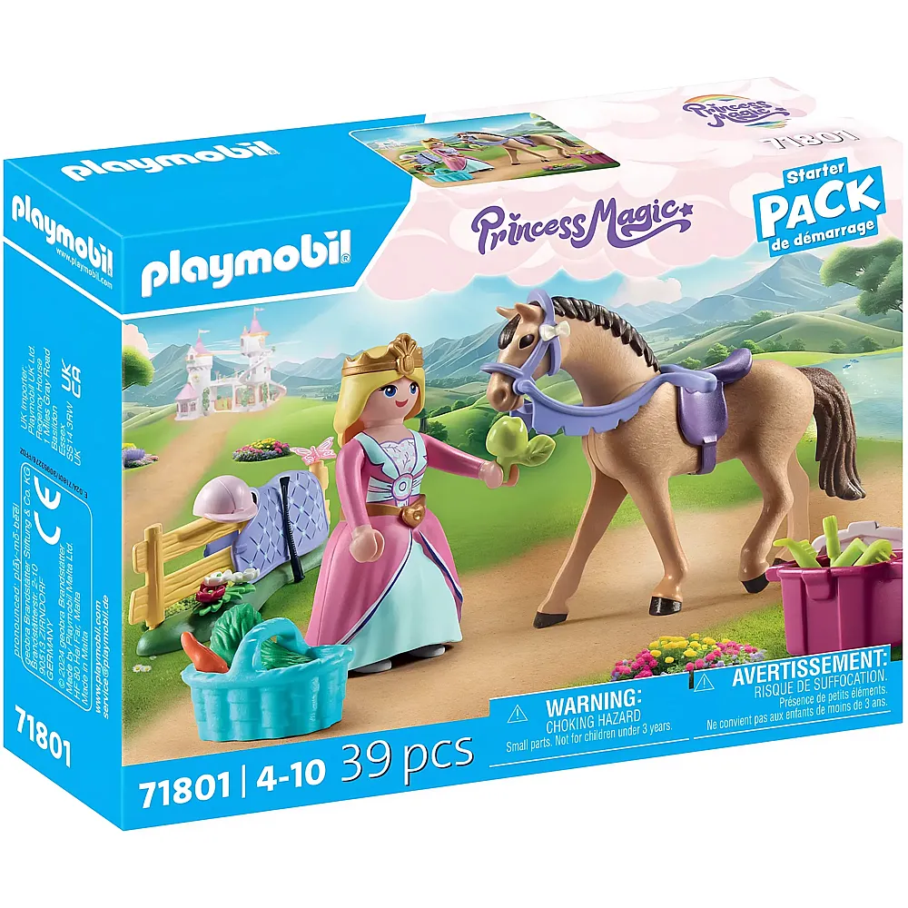 PLAYMOBIL Princess Magic Prinzessin mit Pferd 71801