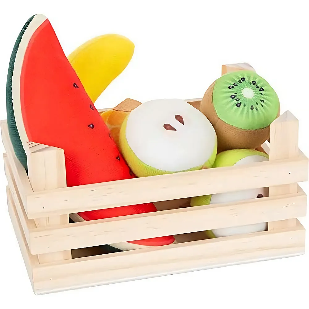 small foot Role Play Stoff-Fr�chte-Set mit Kiste