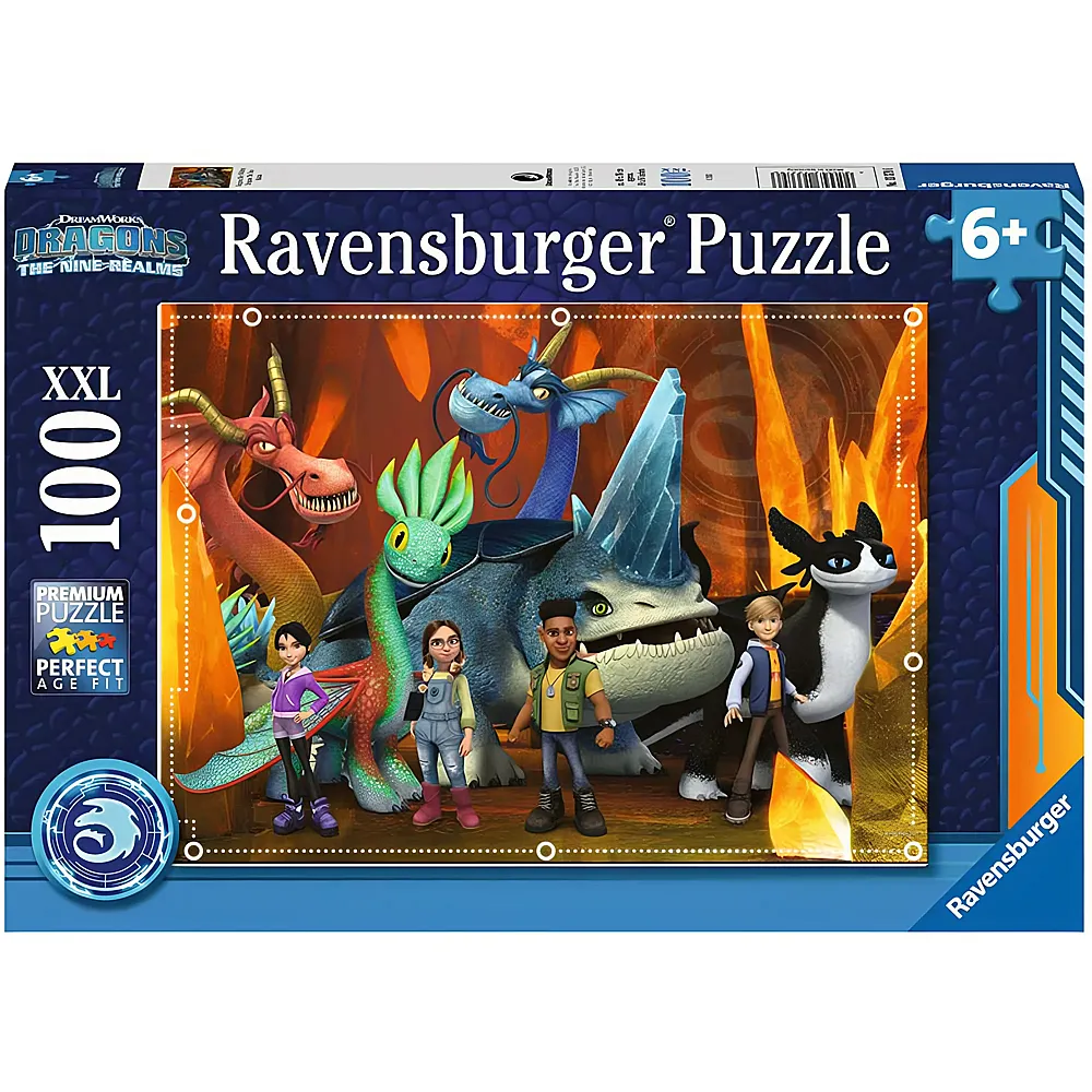 Ravensburger Puzzle Dragons: Die 9 Welten 100XXL