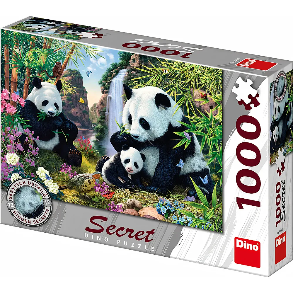 Dino Puzzle Pandas 1000Teile
