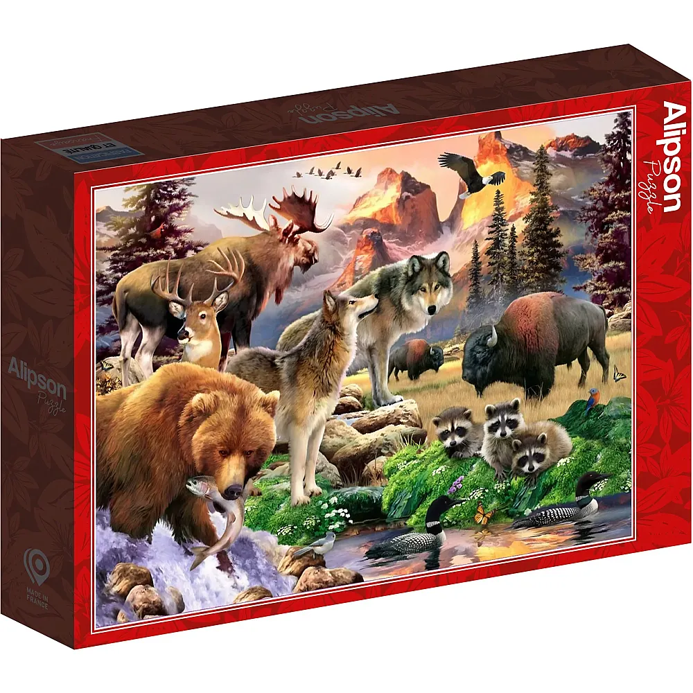 Alipson Puzzle In freier Natur 500Teile
