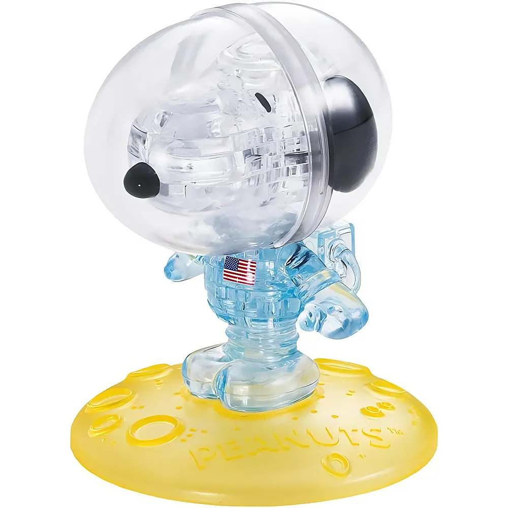 HCM Kinzel Crystal Puzzle Snoopy Astronaut 3D - 35 Teile