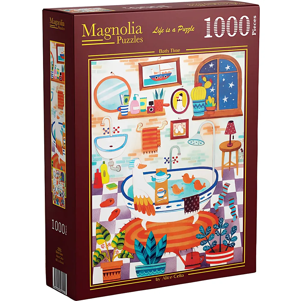 Magnolia Puzzle Badezeit 1000Teile