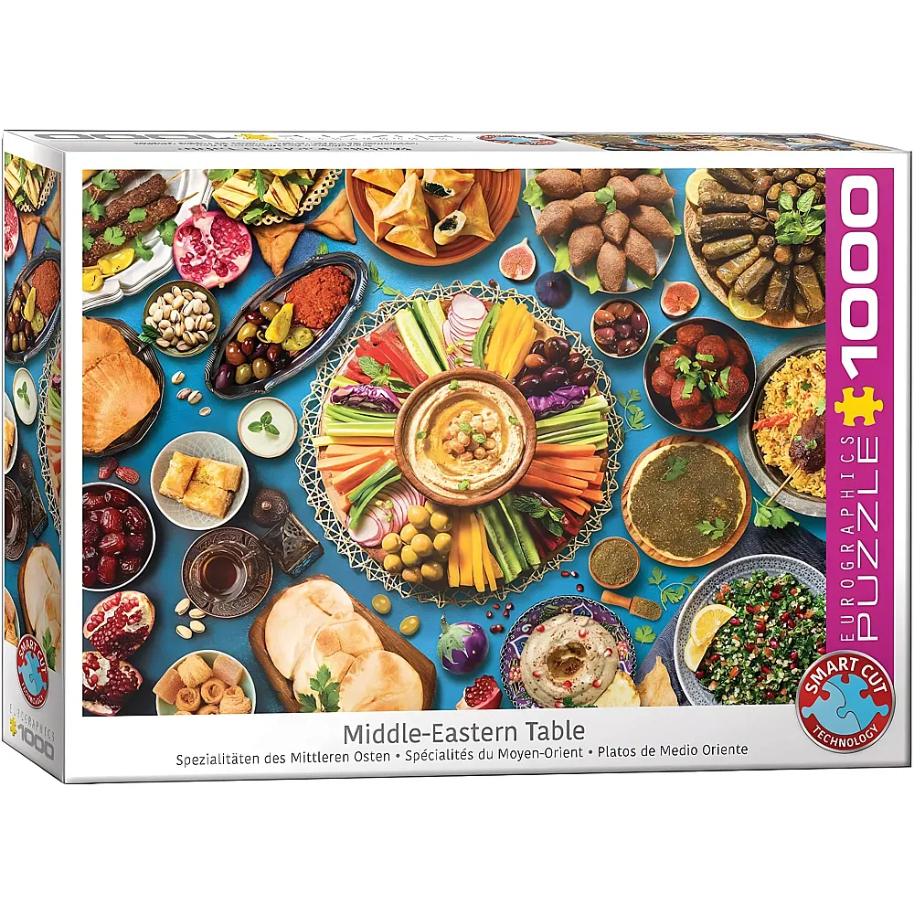 Eurographics Puzzle Spezialit�ten des Mittleren Osten 1000Teile