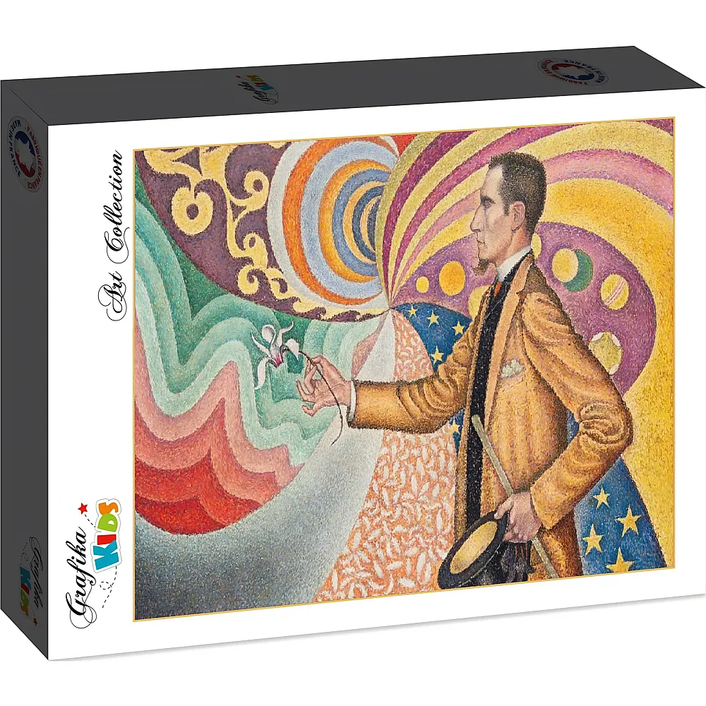 Grafika Puzzle Art Collection Paul Signac Grafika Kids Portrait of F�lix F�n�on, 1890 - 12 Teile