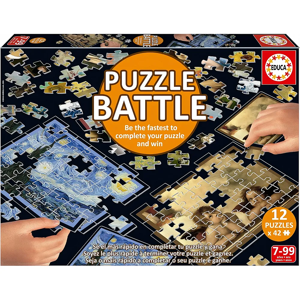 Educa Puzzle Battle Art - 504 Teile