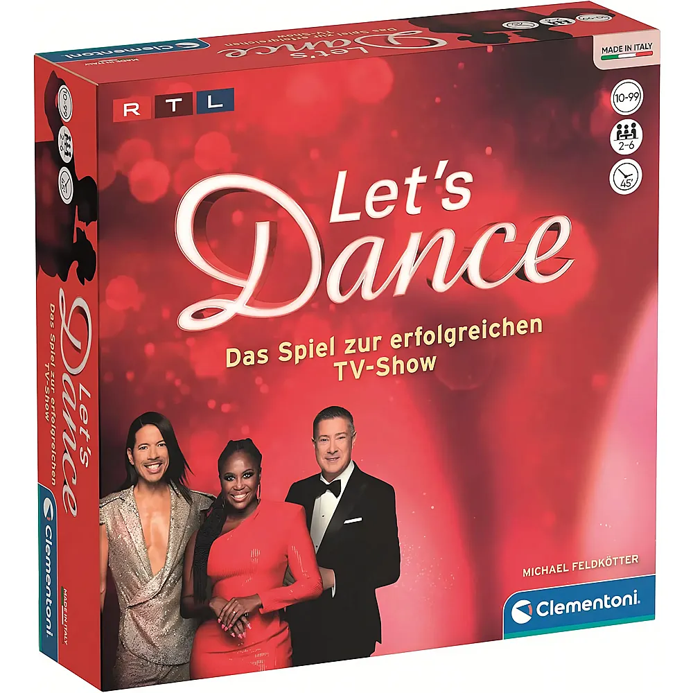 Clementoni Spiele Let's Dance - Deutsch