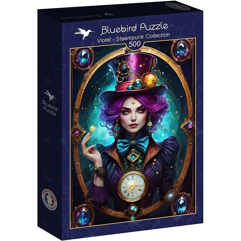Bluebird Puzzle Steampunk Collection Violet - 500 Teile