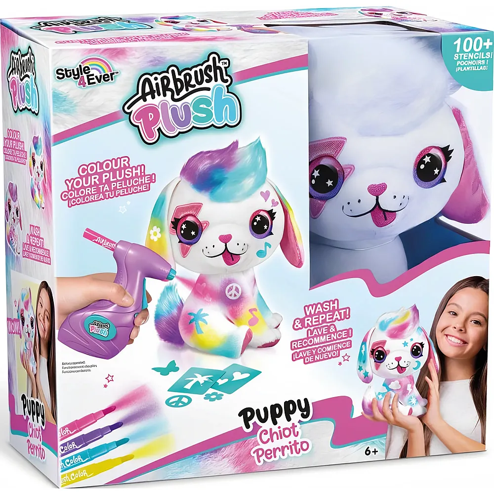 Canal Toys Airbrush Plush - Hund