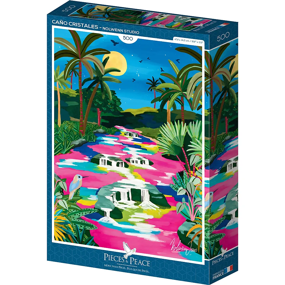 Pieces & Peace Puzzle Ca�o Cristales - 500 Teile