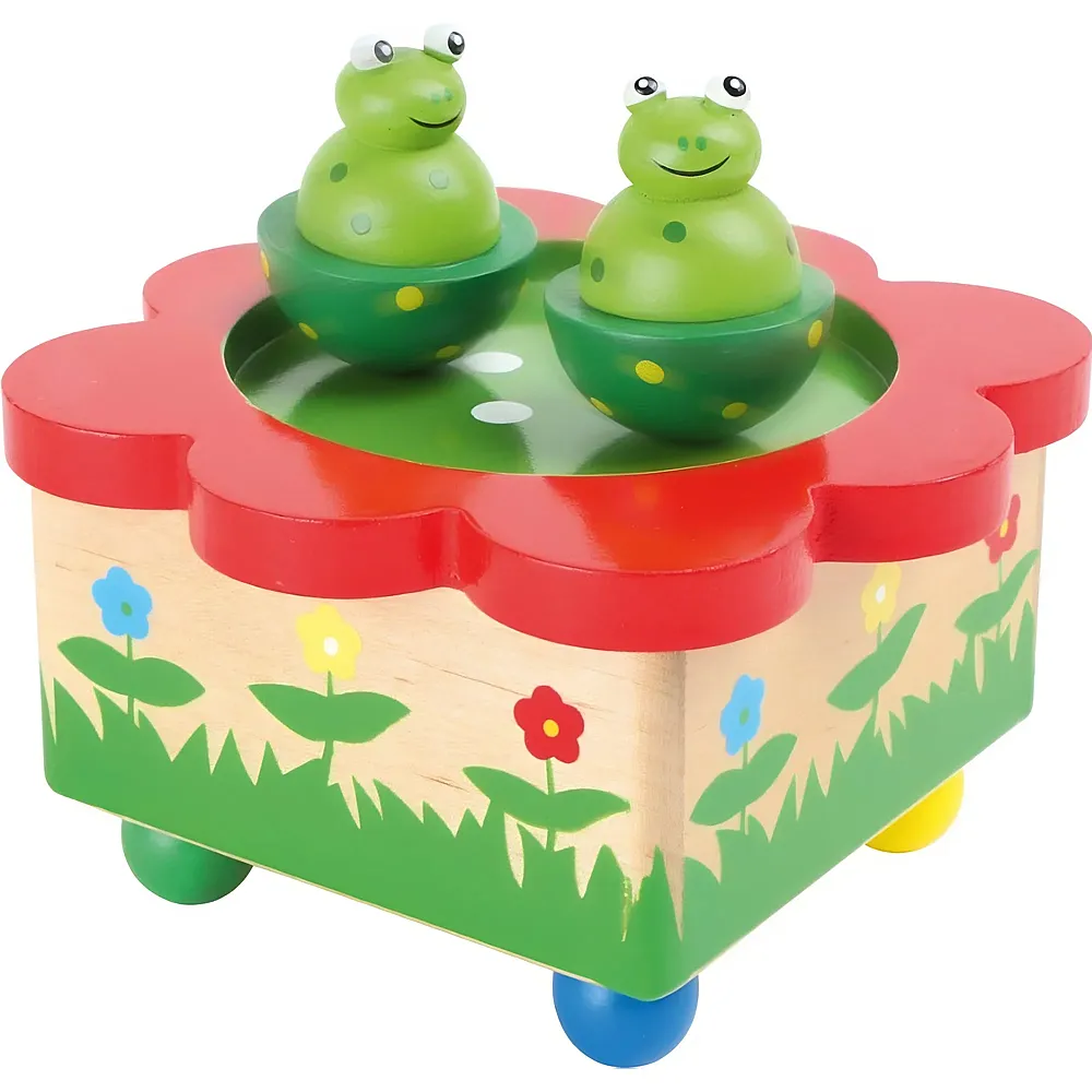 small foot Spieluhr Froschteich