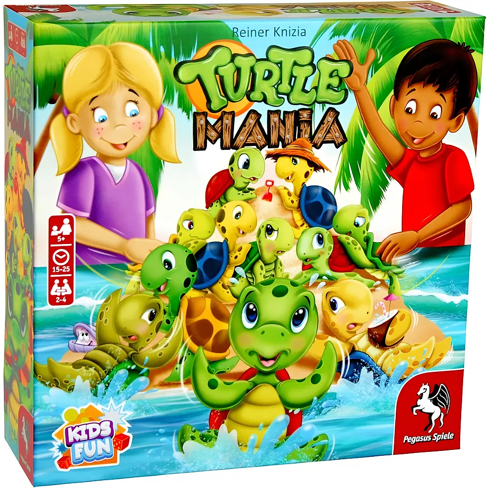 Pegasus Spiele Turtle Mania mult