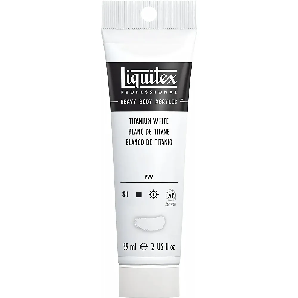 Liquitex Lqx Prof. Heavy Body Acrylfarbe 59ml Tube Titanweiss - Suche