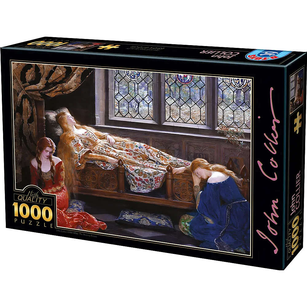 DToys John Collier The Sleeping Beauty - 1000 Teile