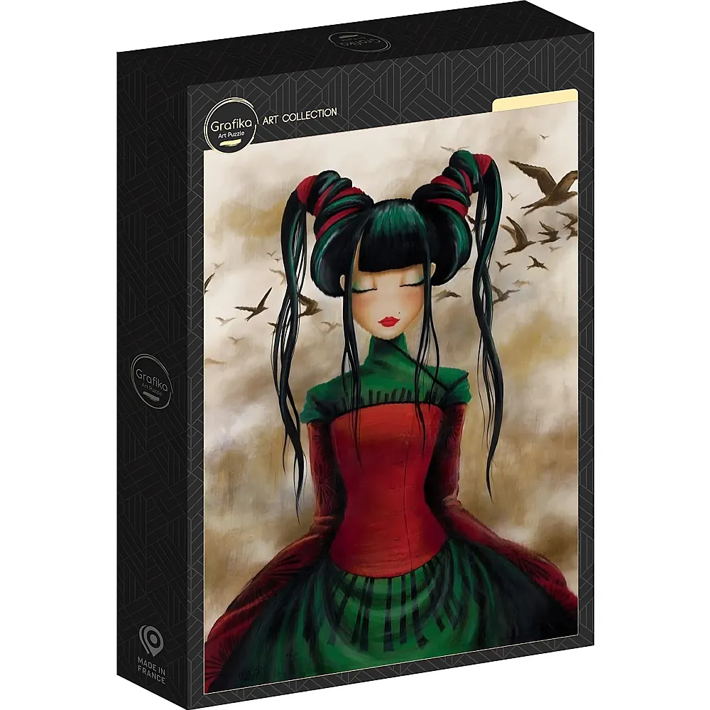 Grafika Puzzle Art Collection Misstigri - The Crows 1000Teile