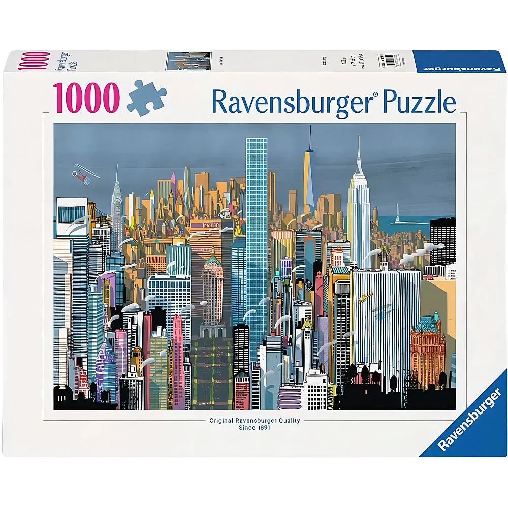 Ravensburger Puzzle I am New York - 1000 Teile