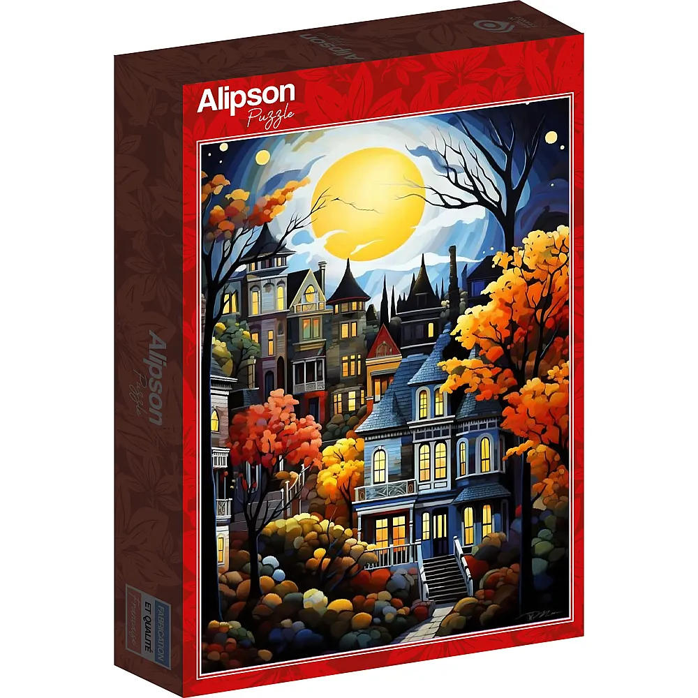 Alipson Puzzle Ruhiges Dorf - 1000 Teile