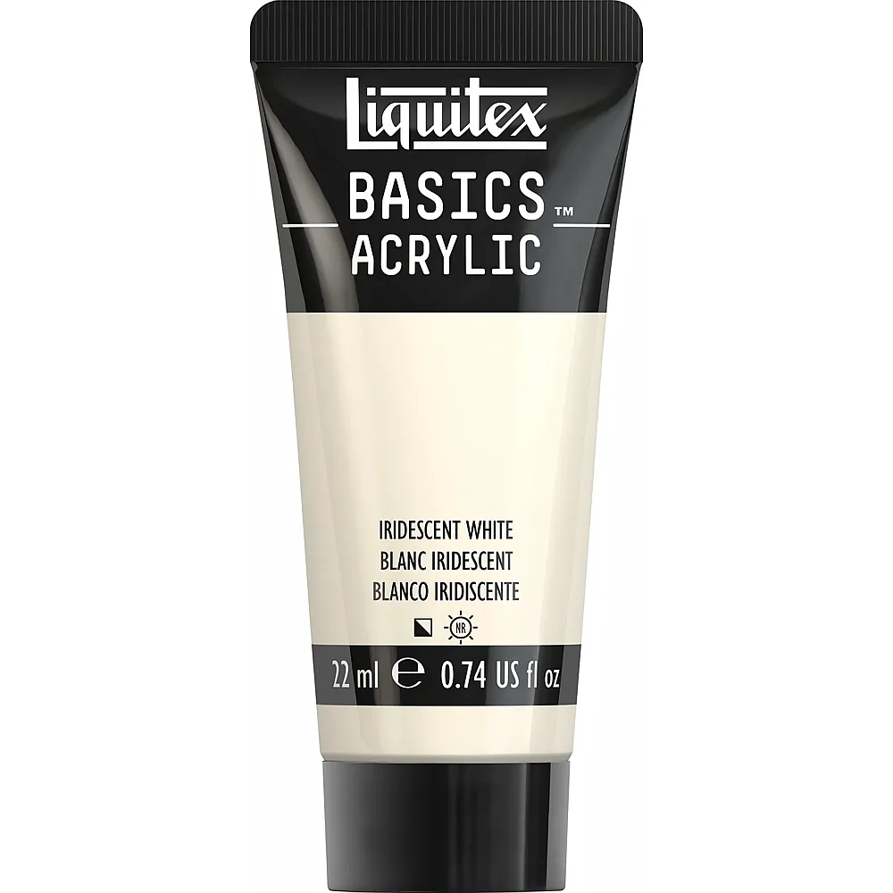Liquitex Lqx Basics Acrylfarbe 22ml Tube Irisierendes Weiss - Suche