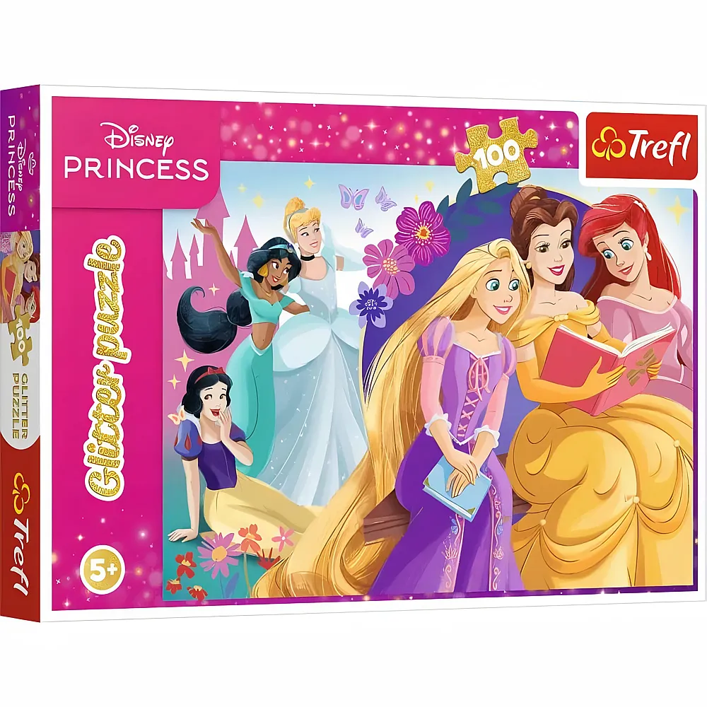 Trefl Puzzle Disney Princess Glanz der Freundschaft - 100 Teile