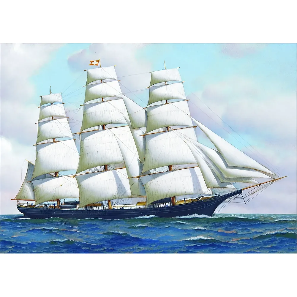 Gold Puzzle Antonio Jacobsen Clipper Ship - 1000 Teile - Puzzle 1000 Teile