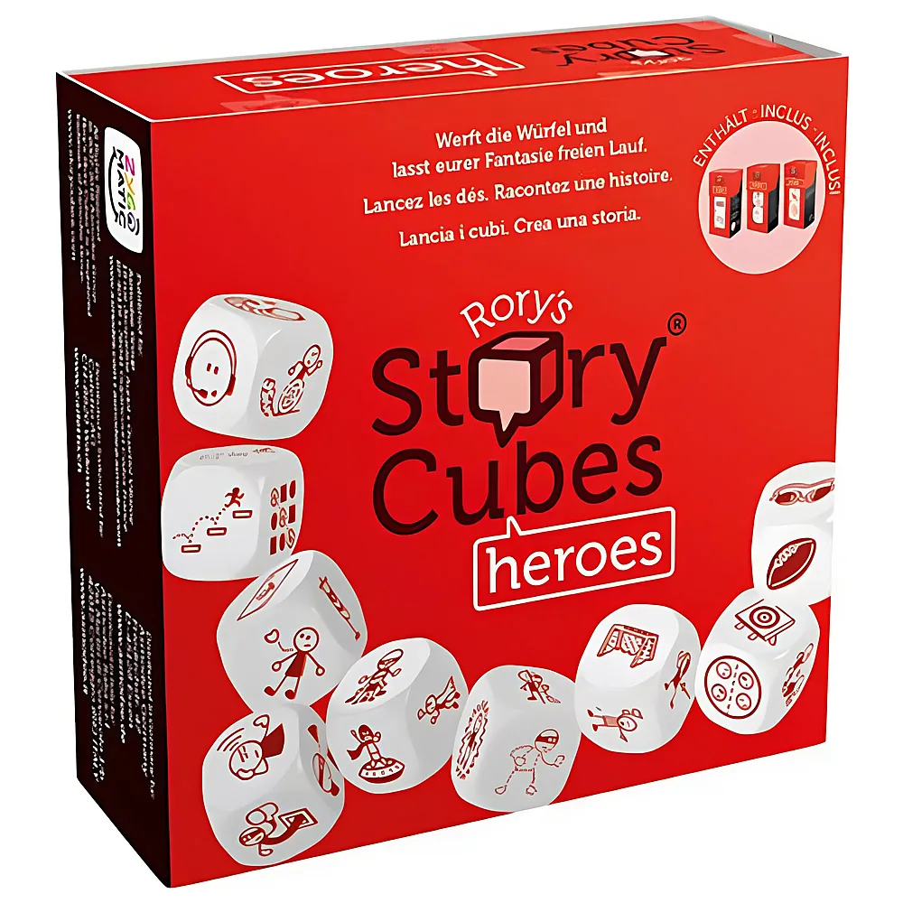 Rory's Story Cubes Heroes | Wrfelspiele