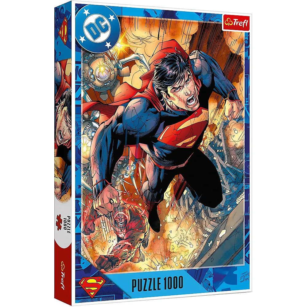 Trefl Puzzle DC Comics Superman in Aktion 1000Teile