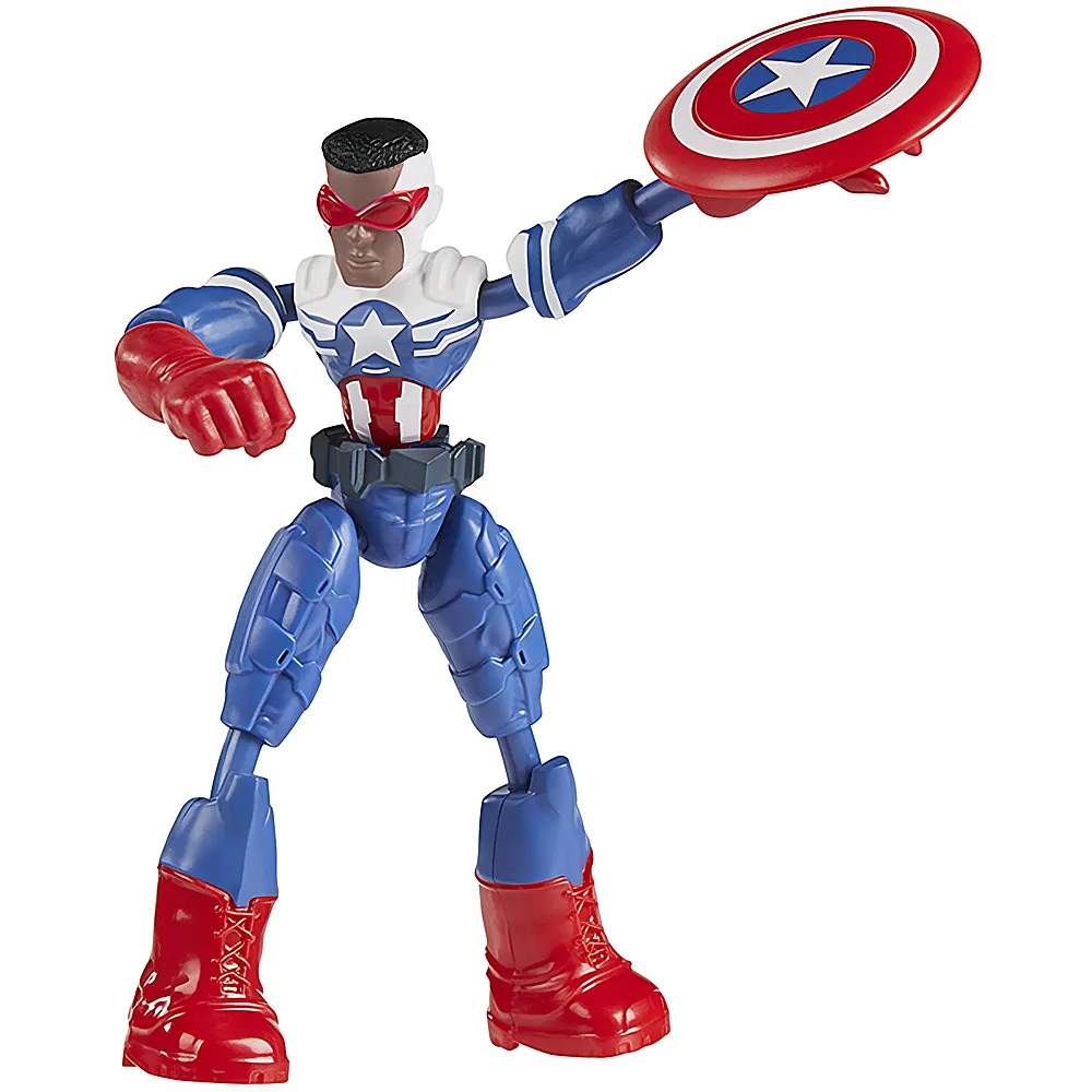 Hasbro Avengers Bend & Flex Captain America Falcon 15cm