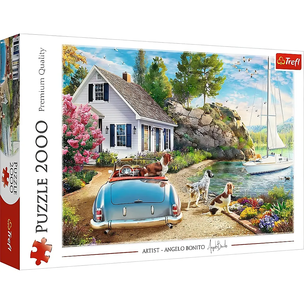 Trefl Puzzle Holiday Haven - 2000 Teile