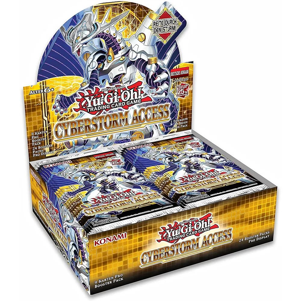 meinspielzeug - Konami Yu-Gi-Oh Cyberstorm Access Display - Deutsch | Sammelkarten