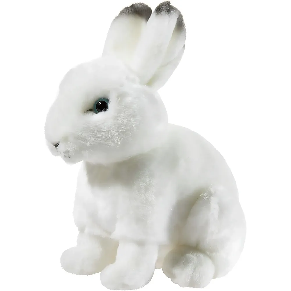 meinspielzeug - Heunec Alpenwelt Schneehase Weiss - 17 cm | Hasen Pl�sch