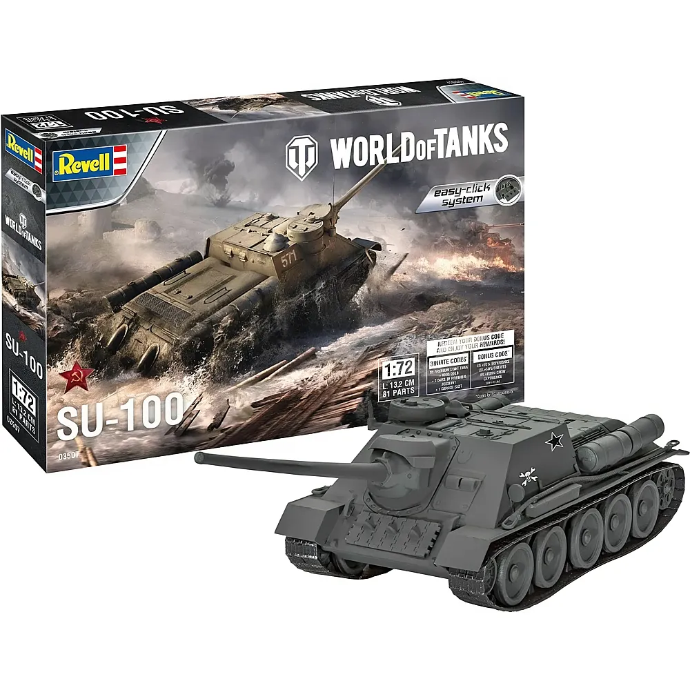 Revell SU-100 -World of Tanks