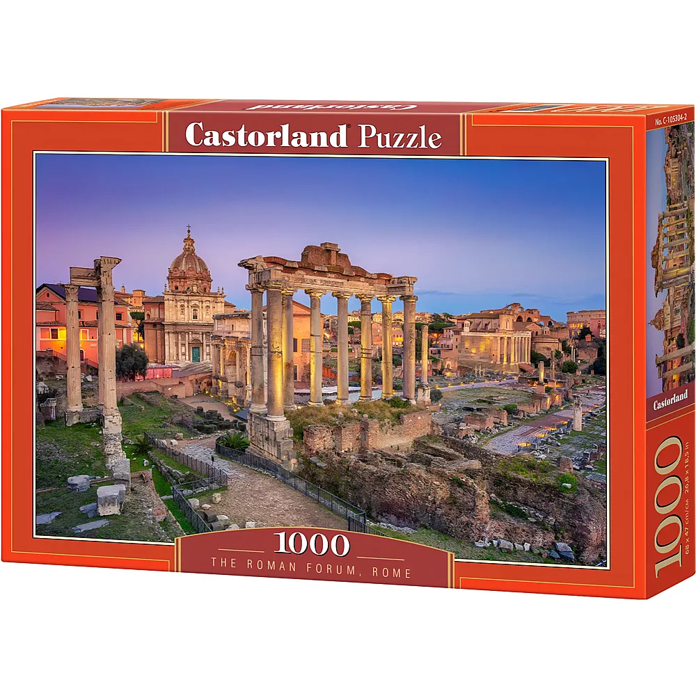 Castorland Puzzle Das Forum Romanum, Rom - 1000 Teile