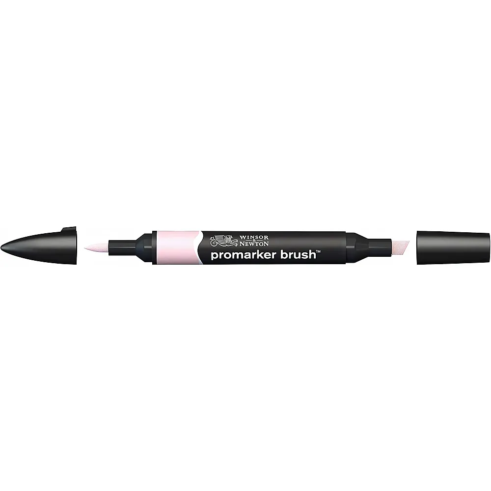 meinspielzeug - Winsor & Newton Promarker Brush mit 2 Spitzen Blassrosa | Farbe & Kreide