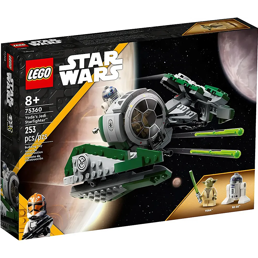 LEGO Star Wars Yodas Jedi Starfighter 75360