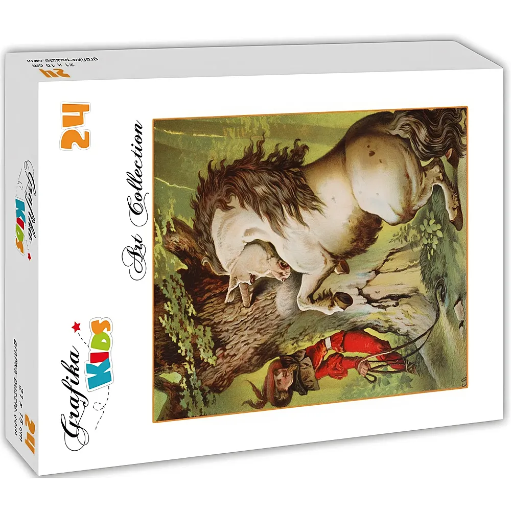 Grafika Puzzle Art Collection Carl Offterdinger Grafika Kids The Valiant Little Tailor - 24 Teile