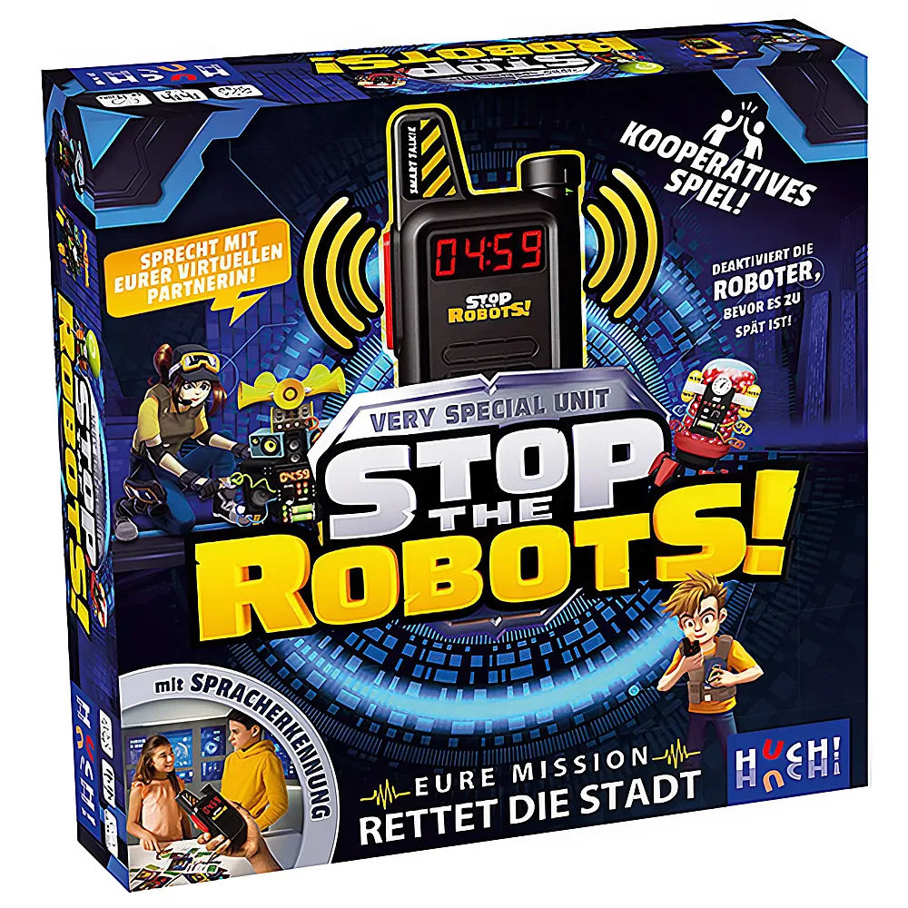 HUCH Spiele Stop the Robots - Very Special Unit