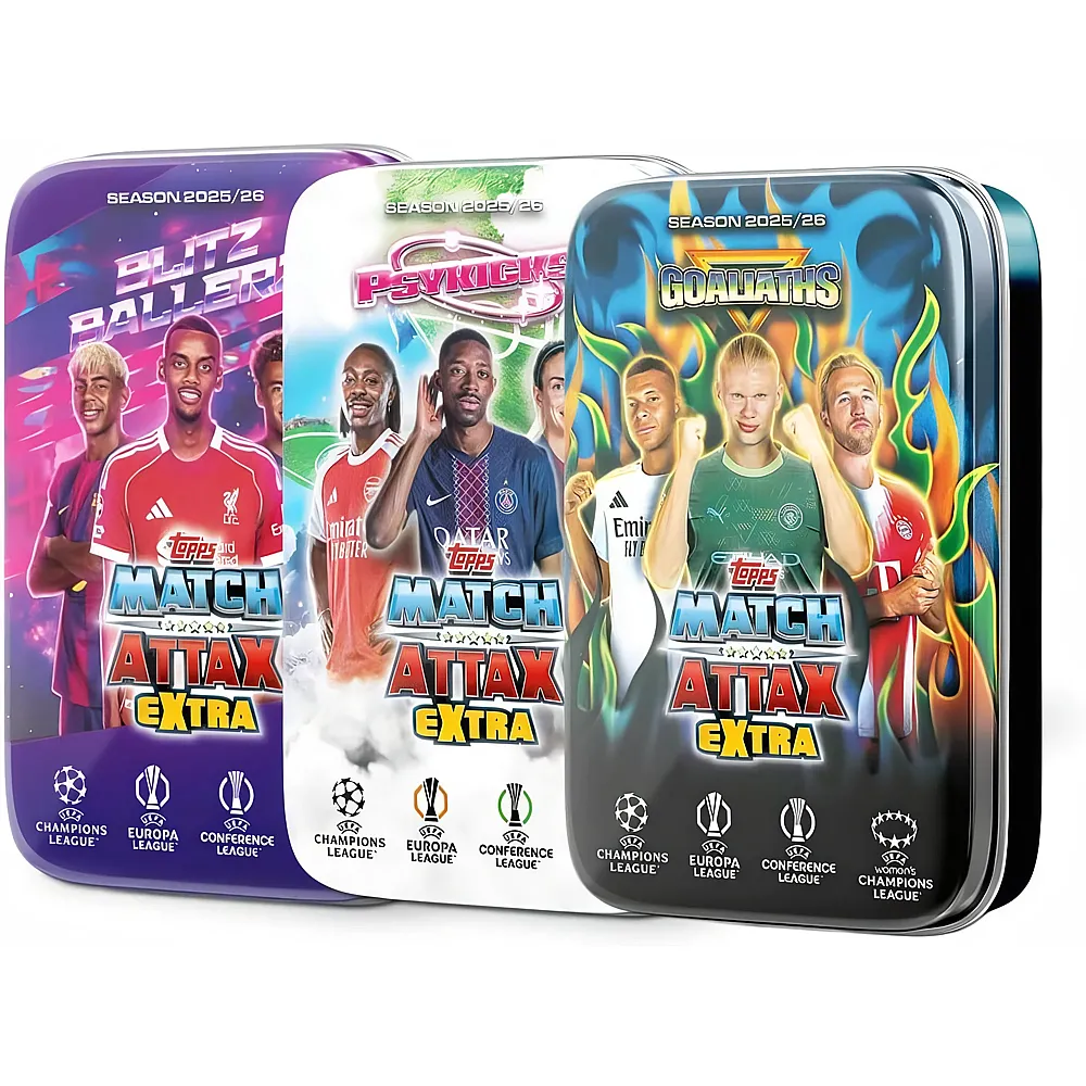 Topps UCC Match Attax Extra 2026 - Mega Tin Bundle