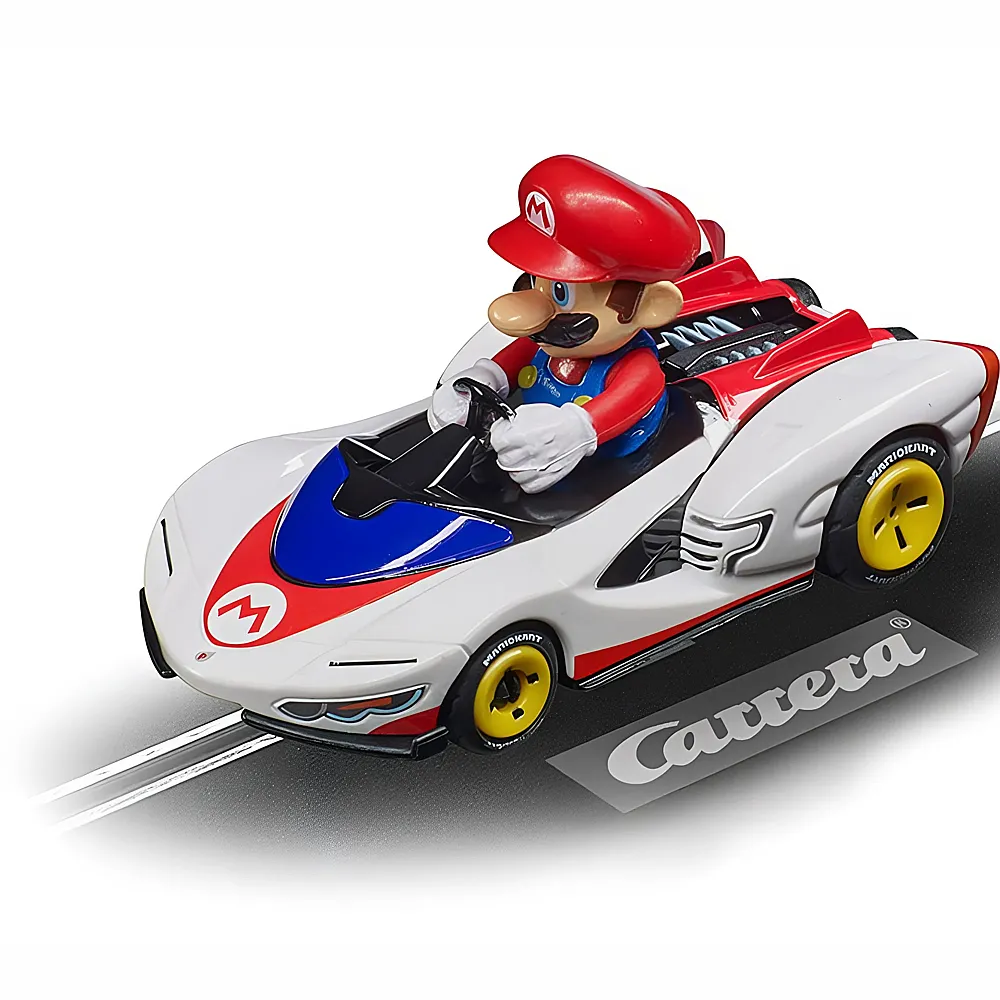 Carrera Go Super Mario Mario Kart P-Wing Mario | Rennbahn Fahrzeuge