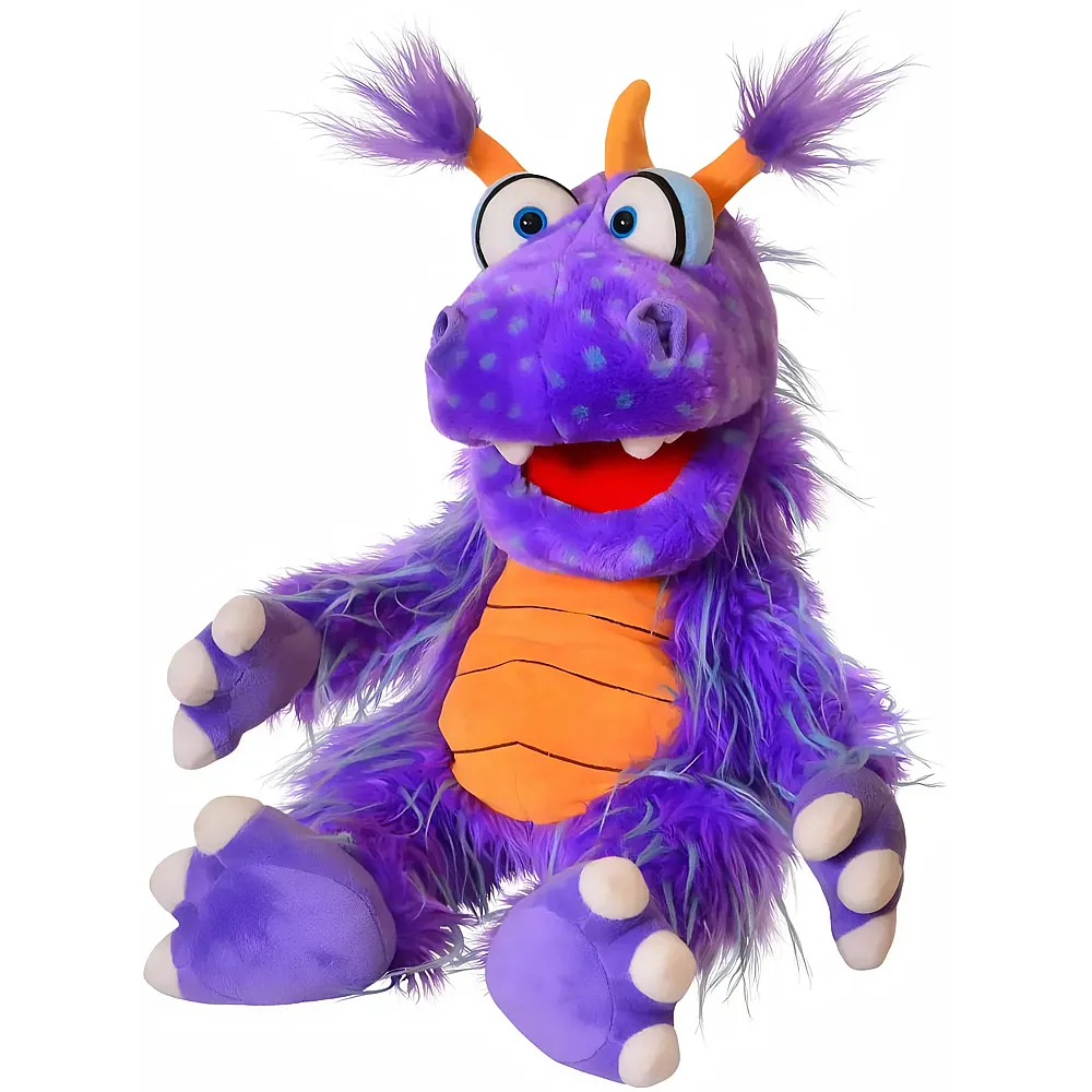Living Puppets Handspieltiere Handpuppe Ratschep� der violette Drache - 52 cm