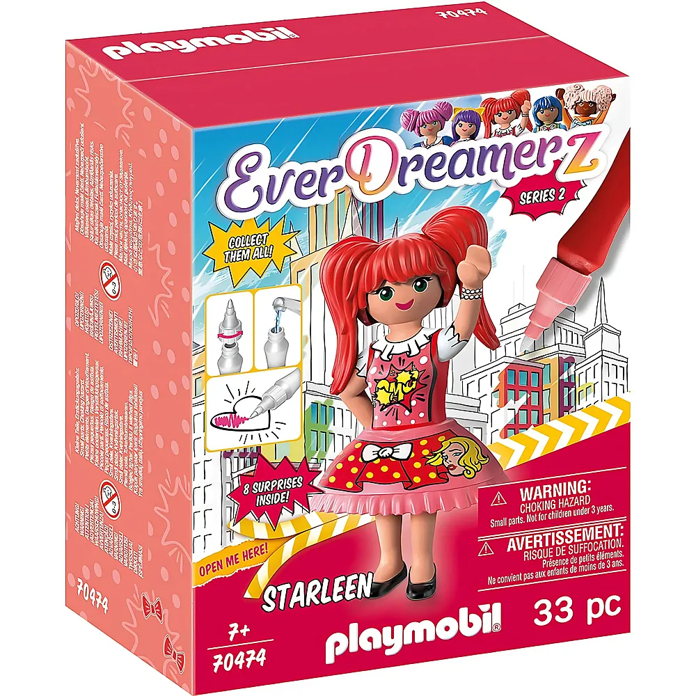 PLAYMOBIL EverDreamerz Comic World Starleen 70474
