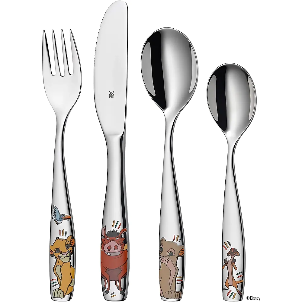 WMF Kinderbesteck 4-teilig Lion King