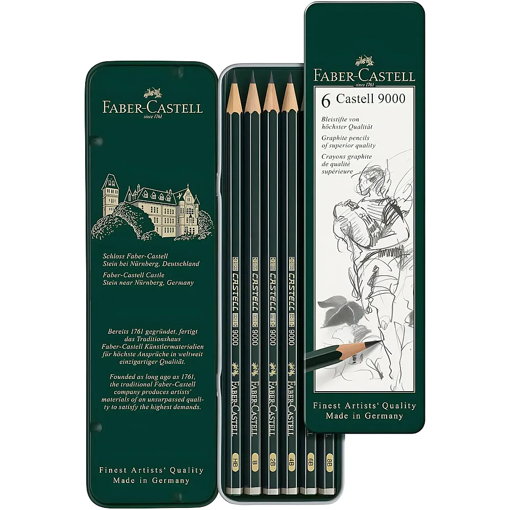 Faber-Castell Graphite Aquarelle Bleistift | Farbe & Kreide