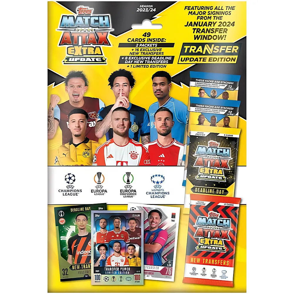 Topps Match Attax Extra 2024 - Transfer Update Edition