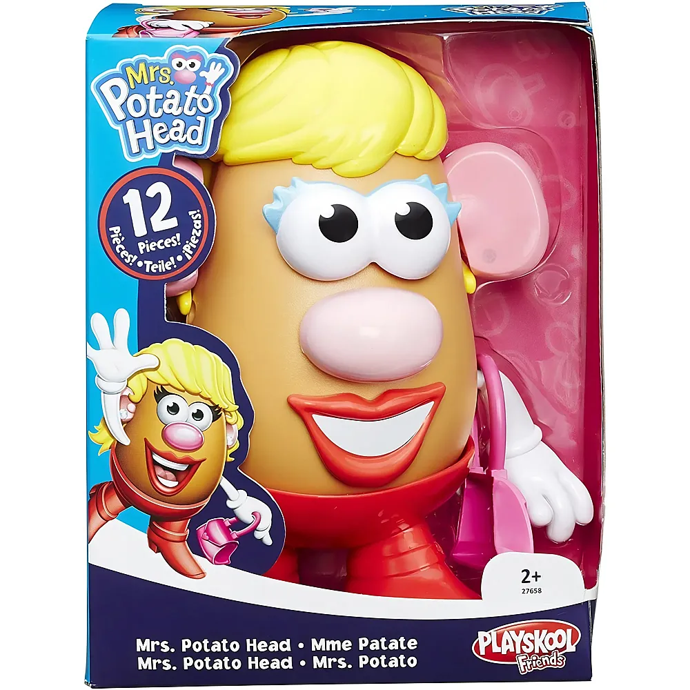 Hasbro 0 Frau Potato Head, Playskool Friends Klassische Figur f�r kreatives Spielen, Spielzeug f�r Kinder ab 2 Jahren