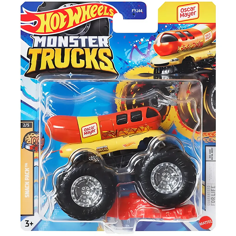 Hot Wheels Monster Trucks Oscar Mayer Wienermobile 1:64 | Spielzeugauto