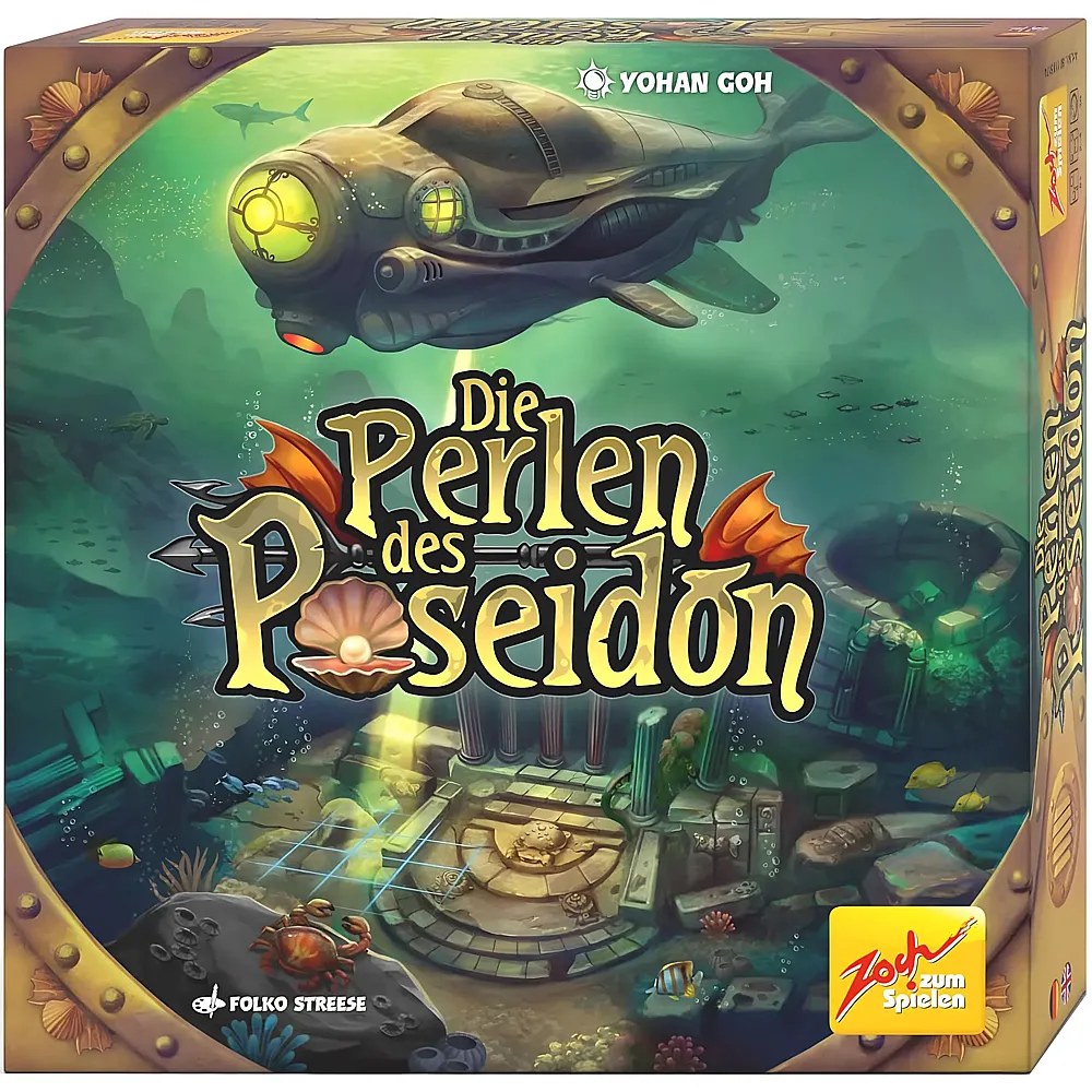 Zoch Games Die Perlen des Poseidon - Mehrsprachig