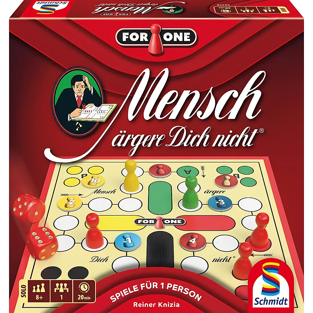 Schmidt Spiele For One Mensch �rgere Dich nicht