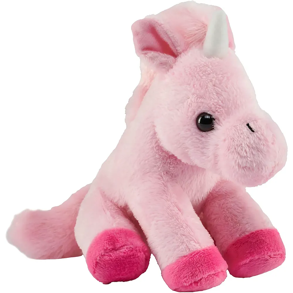 Wild Republic Pocketkins Einhorn Rosa - 12 cm - Pferde Pl�sch